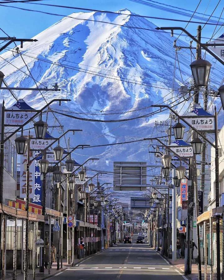 富士吉田市安野月江苑 Anno Gekkouen FUJI别墅 外观 照片